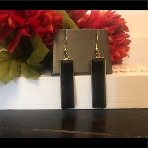 Beautiful Black Dangle Earrings